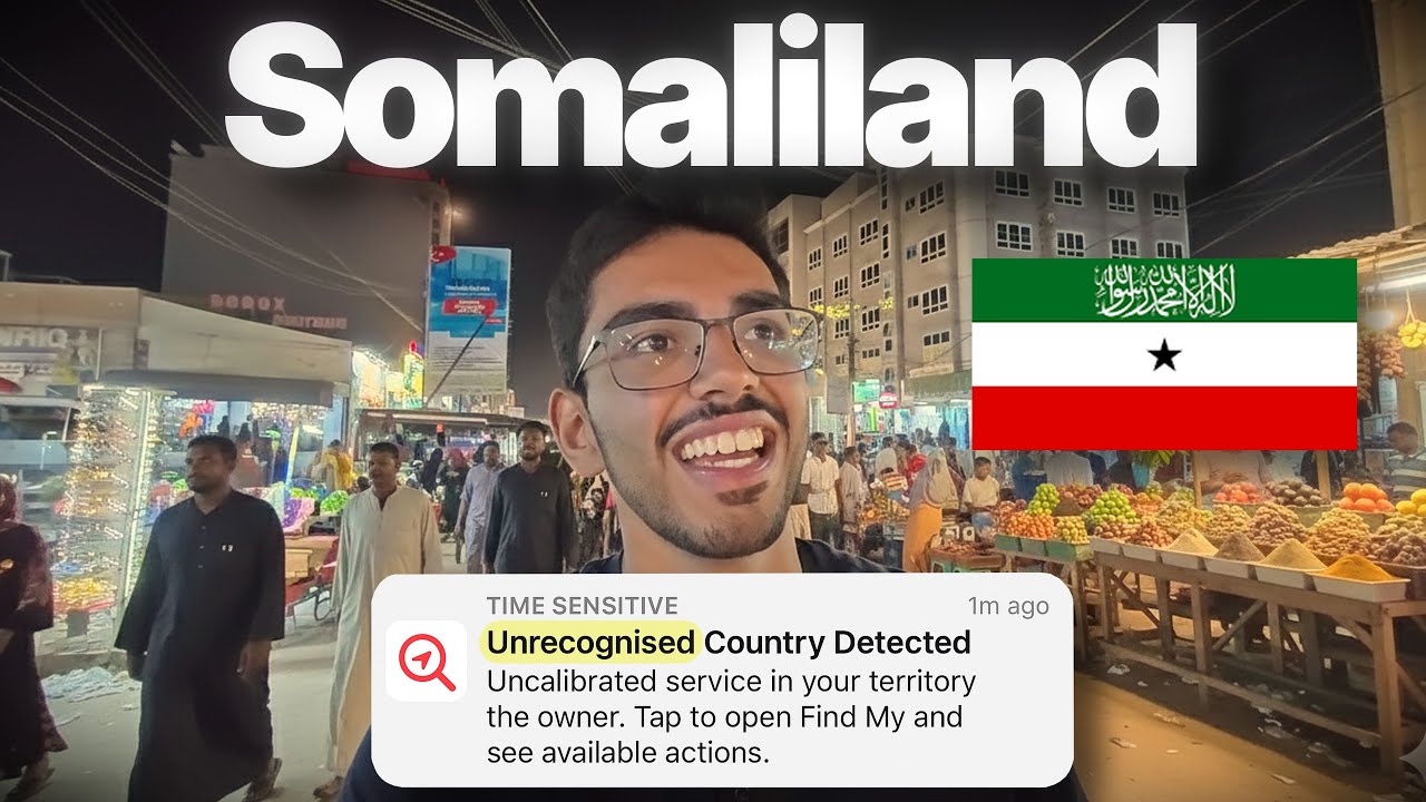 20-Year-Old Visits an UNRECOGNIZED Country - (Somaliland First Impressions)