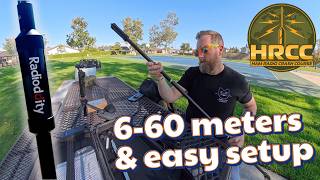 Portable Power With The Radioddity Hf-009 Ham Radio Antenna