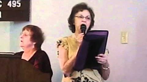 Betsy Kirkpatrick singing the 12th of Never