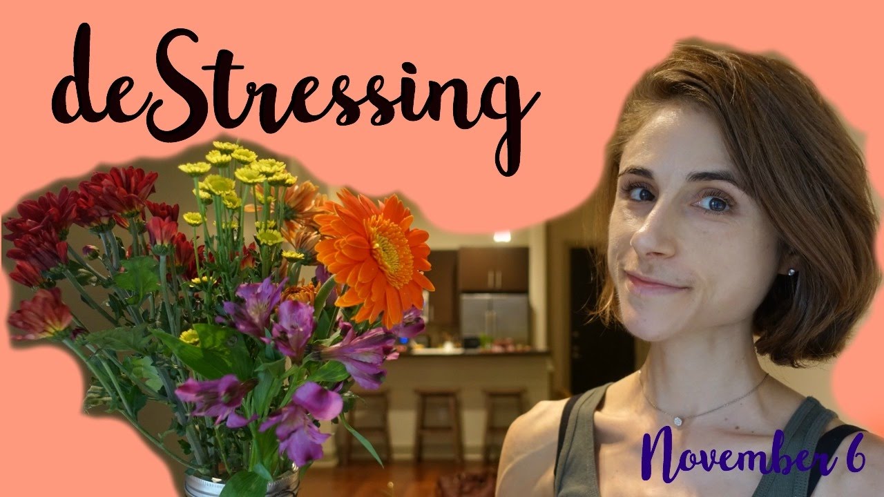 tips for better skin acne De-stressing Natural Calm, Grocery Haul, & Flowers