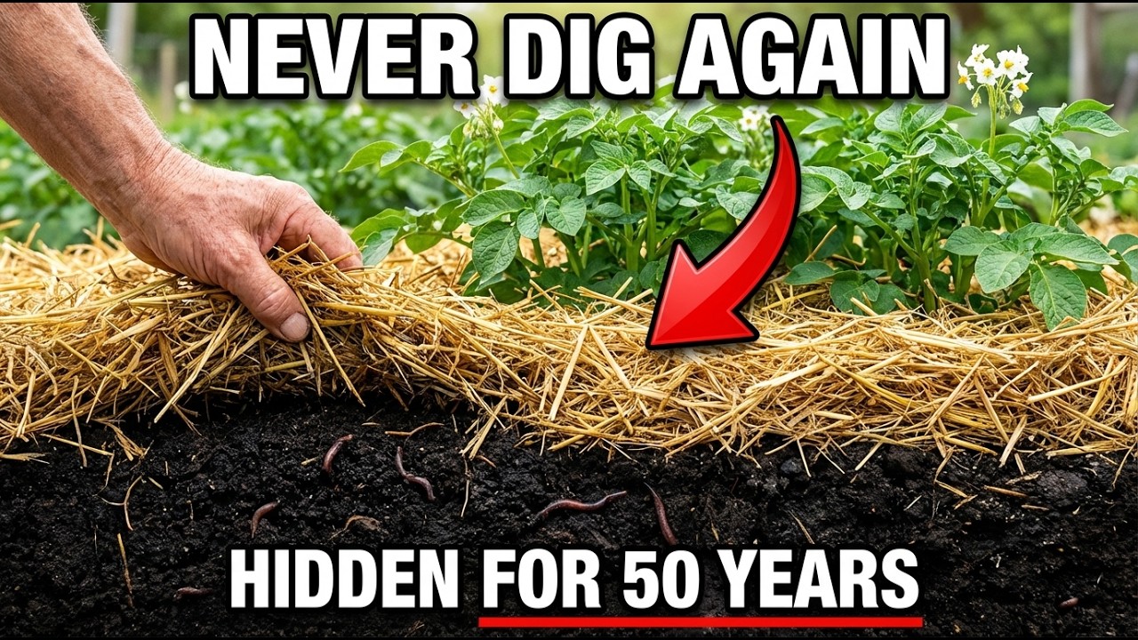 Ruth Stout's No-Work Garden Produced Food For 50 Years — The Mulch Method They Buried