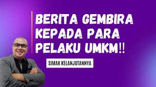 ‼️WAJIB TAU‼️BATASAN OMZET TIDAK KENA PAJAK BAGI UMKM‼️