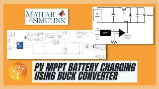 PV MPPT Battery Charging Using Buck Converter Step-by-Step Simulation in MATLAB/Simulink! screenshot 5