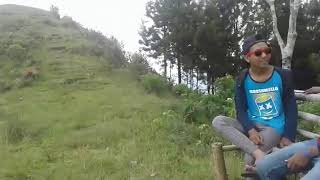 Keindahan gunung lumbung