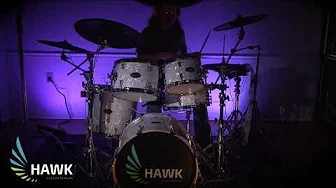 Hawk USA Custom Drums with Pearl Mimic Pro Demo