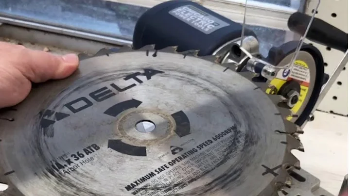 How To Clean and Sharpen Circular Saw Blades with Harbor Freight Circular Saw Blade Sharpener
