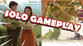 Viticulture: Essential Edition Full Solo Gameplay (Normal Difficulty)