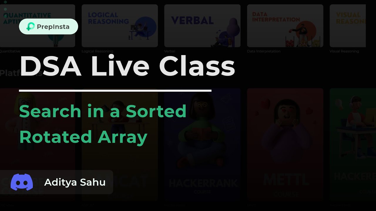 Search in a Sorted Rotated Array
