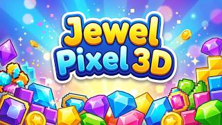 Jewel Pixel 3D: Sort Diamond Mobile Game | Gameplay Android screenshot 3