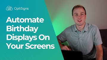 How to Dynamically Map Birthday Displays with OptiSync