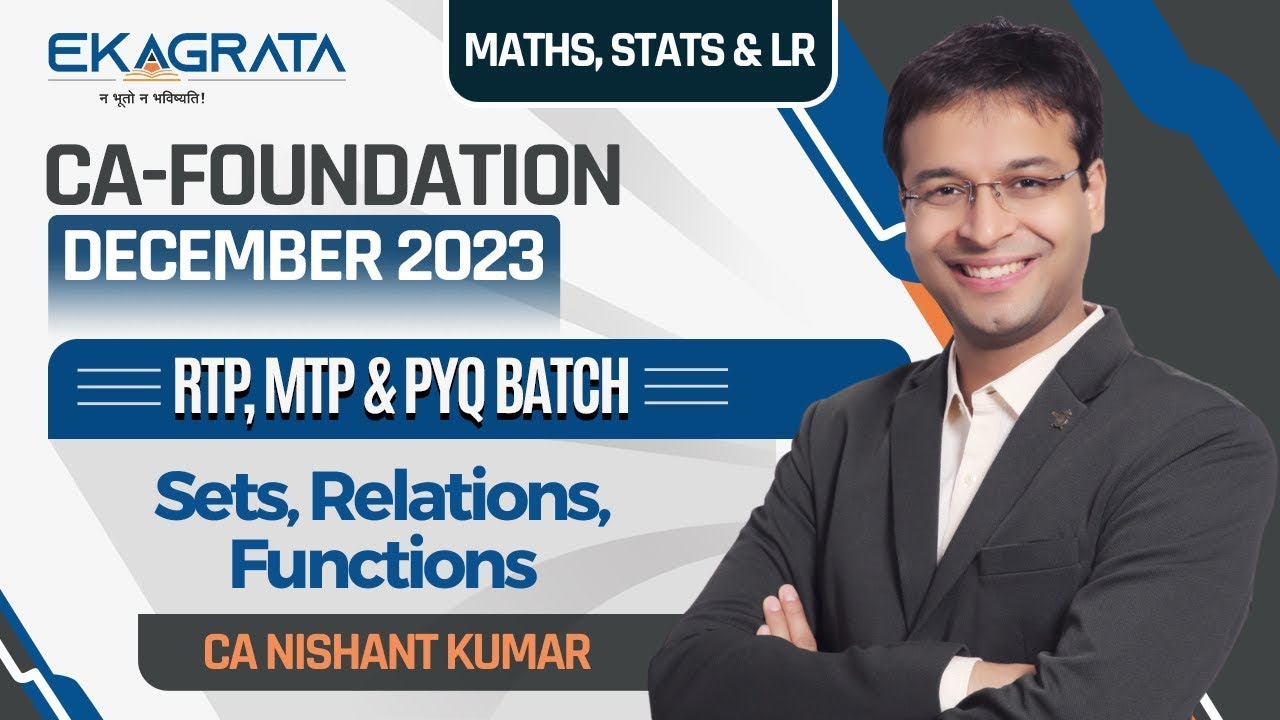 CA F Dec 23 RTP MTP PYQ Sets Relations Functions CA Nishant Ca f dec 23 rtp mtp pyq sets relations functions ca nishant