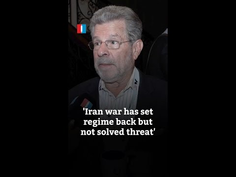 'Iran war has set regime back but not solved threat'