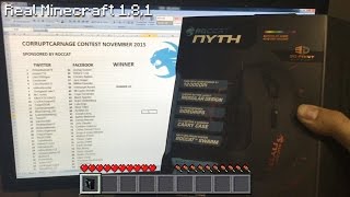 Real Life Minecraft - WINNER ROCCAT NYTH CONTEST
