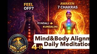 MIND AND BODY ALIGNMENT DAILY MEDITATION/ 4 IN 1 POWER MEDITATION FOR LIFE AND HEALTH PROTECTION