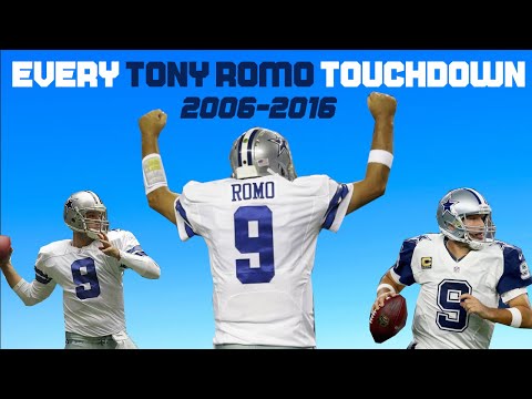 EVERY Tony Romo Touchdown As A Dallas Cowboy ('06-'16)