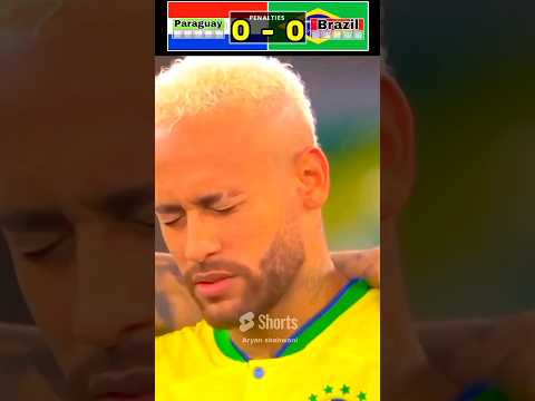 Short Penalties Brazil vs paraguay