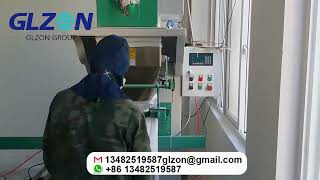 Automatic Weighing Bagging System for Grain, Corn Kernels, Rice & Fertilizer Pellet Filling Line