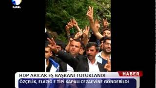 Kanal Fırat Haber - HDP Arıcak Eş Başkanı Tutuklandı
