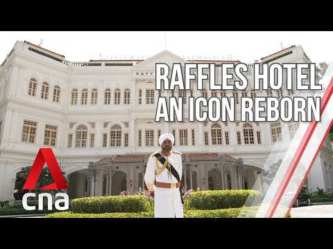 Video: Singapore Raffles Hotel Nabízející Bezplatný Měsíční Pobyt