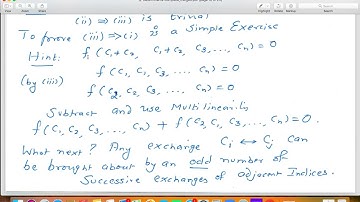 MA106 Lecture 7B Determinants Laplace