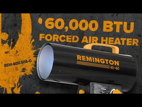 Remington 60,000 BTU Propane Forced Air Heater