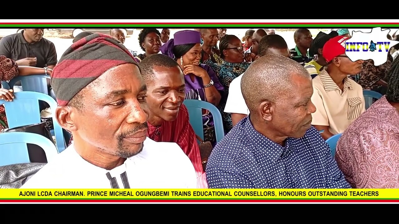 Ajoni LCDA Chairman, Michael Ogingbemi Trains Educational Counselors, Honour Outstanding Teachers 
