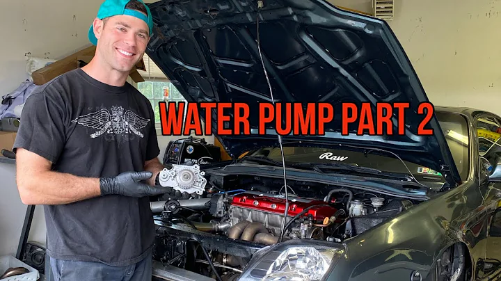 How To Install a Water Pump - Honda Prelude H22 / F20B