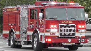Arcadia Fire Dept. Engine 107