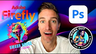 How to Create a Logo with Adobe Firefly & Photoshop Beta Generative Fill (StepbyStep Tutorial)