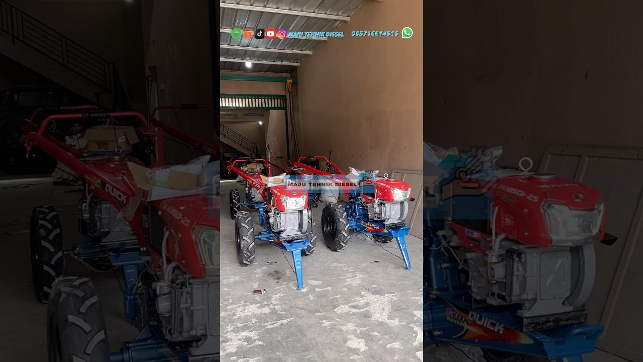 Traktor Quick G1000 Boxer + Engine Kubota RD 85 di2s | 085716614516 