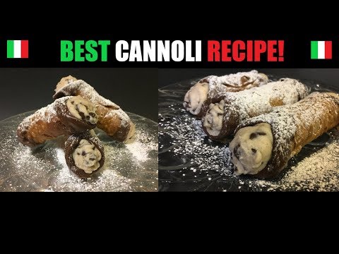 BEST CANNOLI RECIPE | Home made | *Bonus* D.I.Y Cannoli tube | Thalias cakes