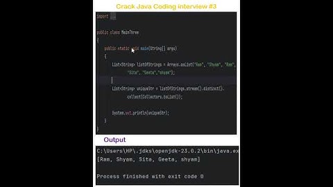 #3rd Java Interview Questions and Answers|java tricky question|#codingshorts #javainterviewquestions