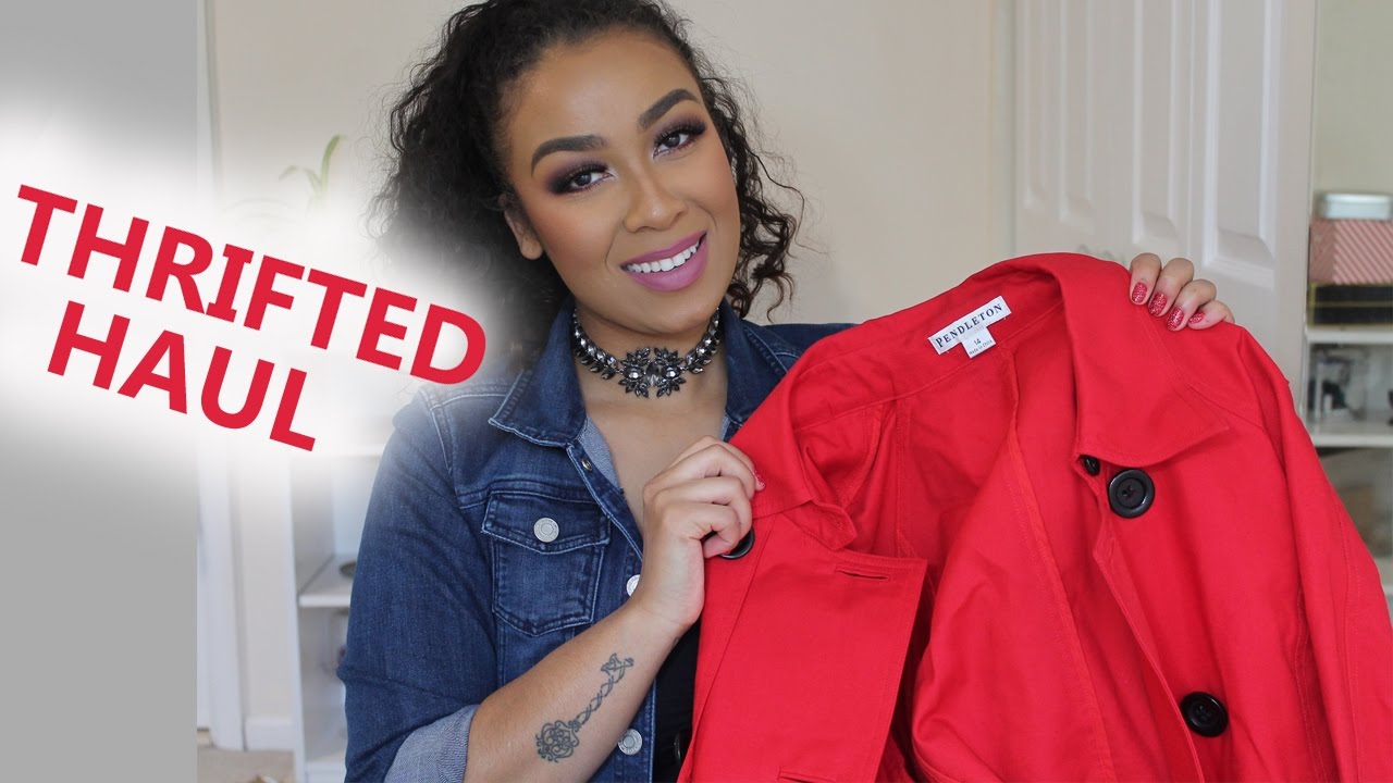 Tory Burch & Neiman Marcus Thrift Haul | Brand Name Cashmere | 2017