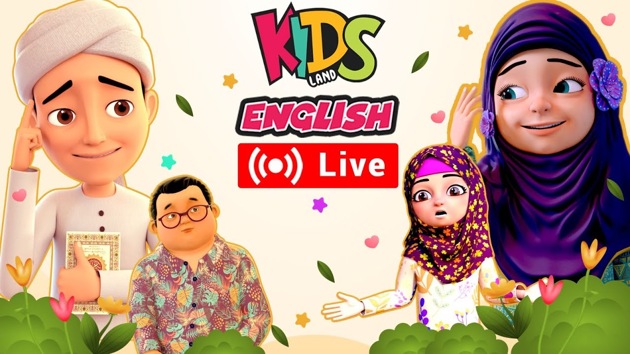Kids Land  English Cartoon Live   Watch Ghulam Rasool Cartoon Series  Kaneez Fatima in English