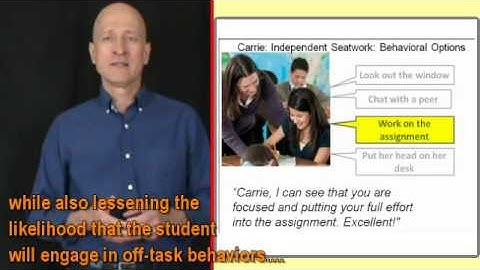 How to Manage Behavior in the Classroom: Praise