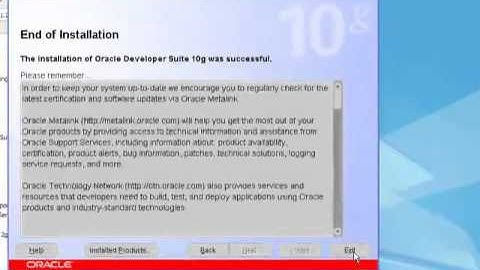 How to install oracle developer suite 10g on windows xp and windows 7