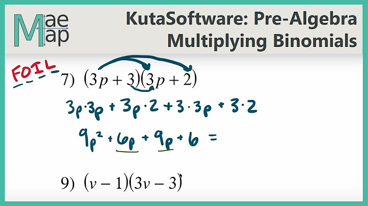 Kuta software infinite algebra 1 multiplying polynomials answers