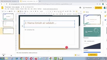 Menggunakan Hyperlink Dalam Google Slide