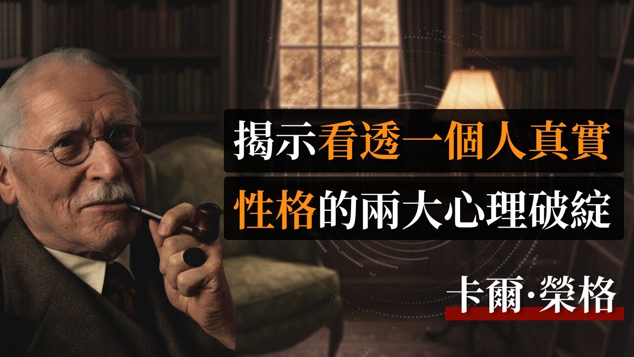 洞悉人性：榮格揭示看透一個人真實性格的兩大心理破綻 #卡爾榮格#陰影投射#人格面具#識人術#心理覺察#個體化