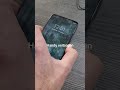 Heute zeigte uns ein Kunde sein verbotenes Handy...seht selbst was er dazu sagt wie es passiert ist