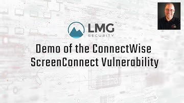 Demo of the ConnectWise ScreenConnect Vulnerability