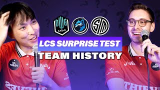 Do pros know ANY LCS history at ALL? - LCS Surprise Test