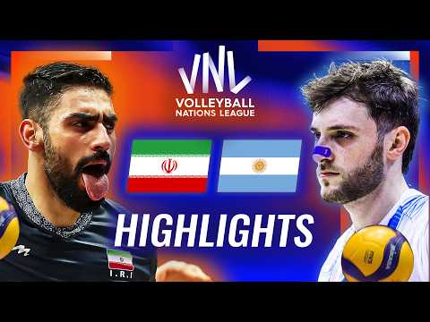 Iran 🇮🇷 vs. Argentina 🇦🇷 - Highlights | Week 1 | Men's VNL 2026