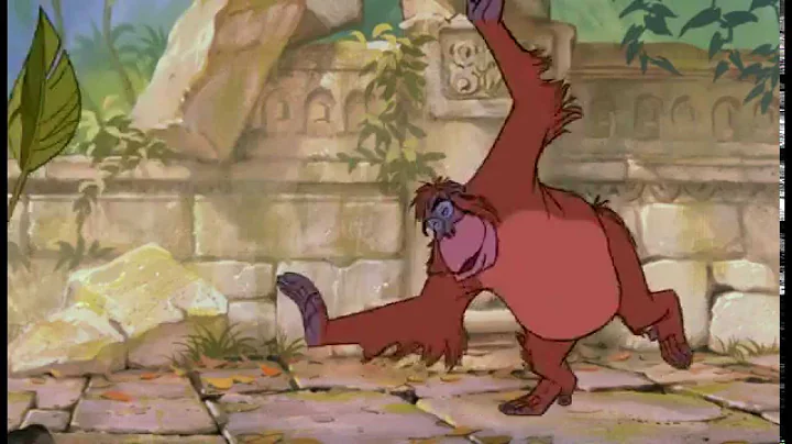 The Jungle Book. I wanna be like you. King Louis