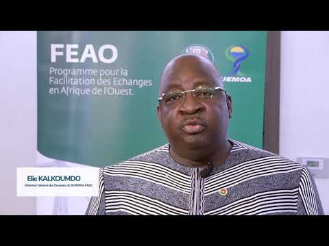 Programme FEAO : Interview du Directeur Général des Douanes du Burkina Faso