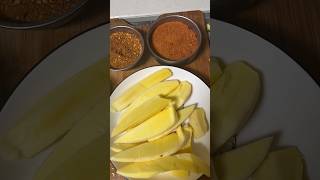 Sour Mango Dipped In Chili