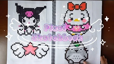 Sketchbook Pixel Art - Handmade Pixel Art  #sketchbook
