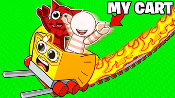 We BUILT the FASTEST Cart in Roblox build a cart...