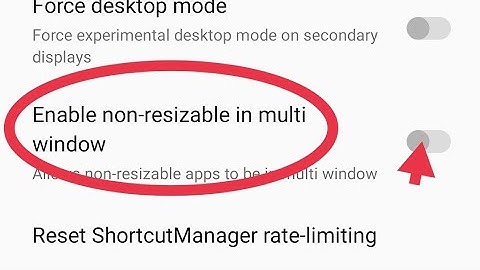 OnePlus N20 5G mobile setting, How to off Enable non resizable multi window settings OnePlus N20 5G