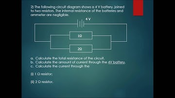 Chapter 16 DC Circuits Part 5 - Simple Practice Questions